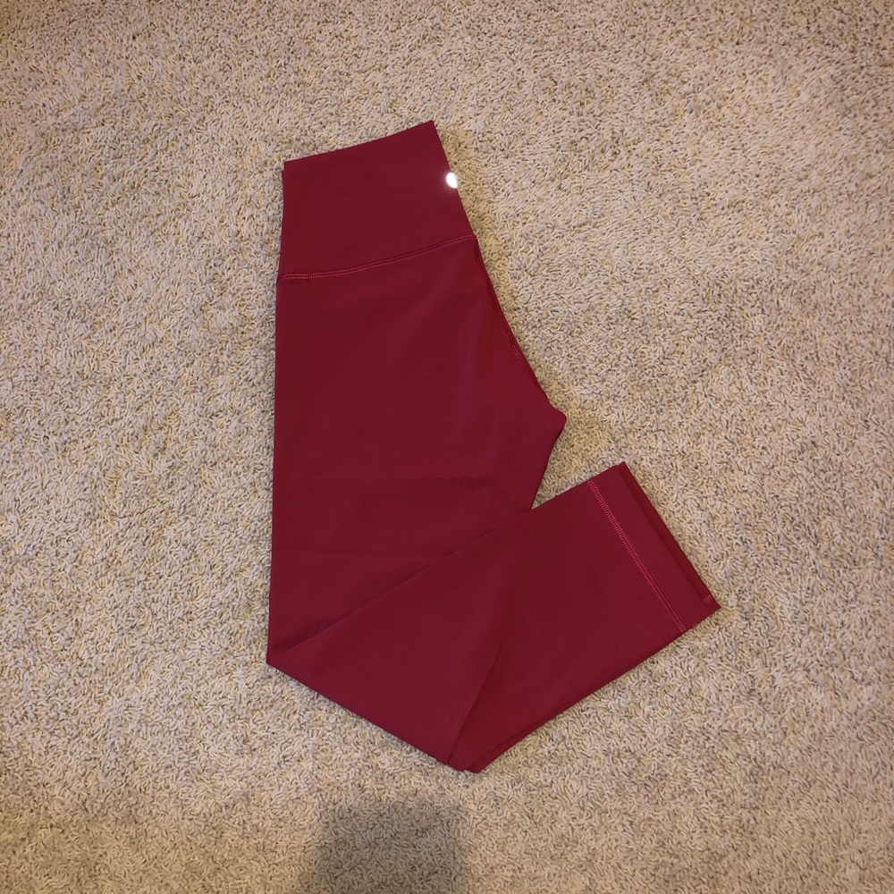 Lululemon Wunder Under High Rise Cropped Legging